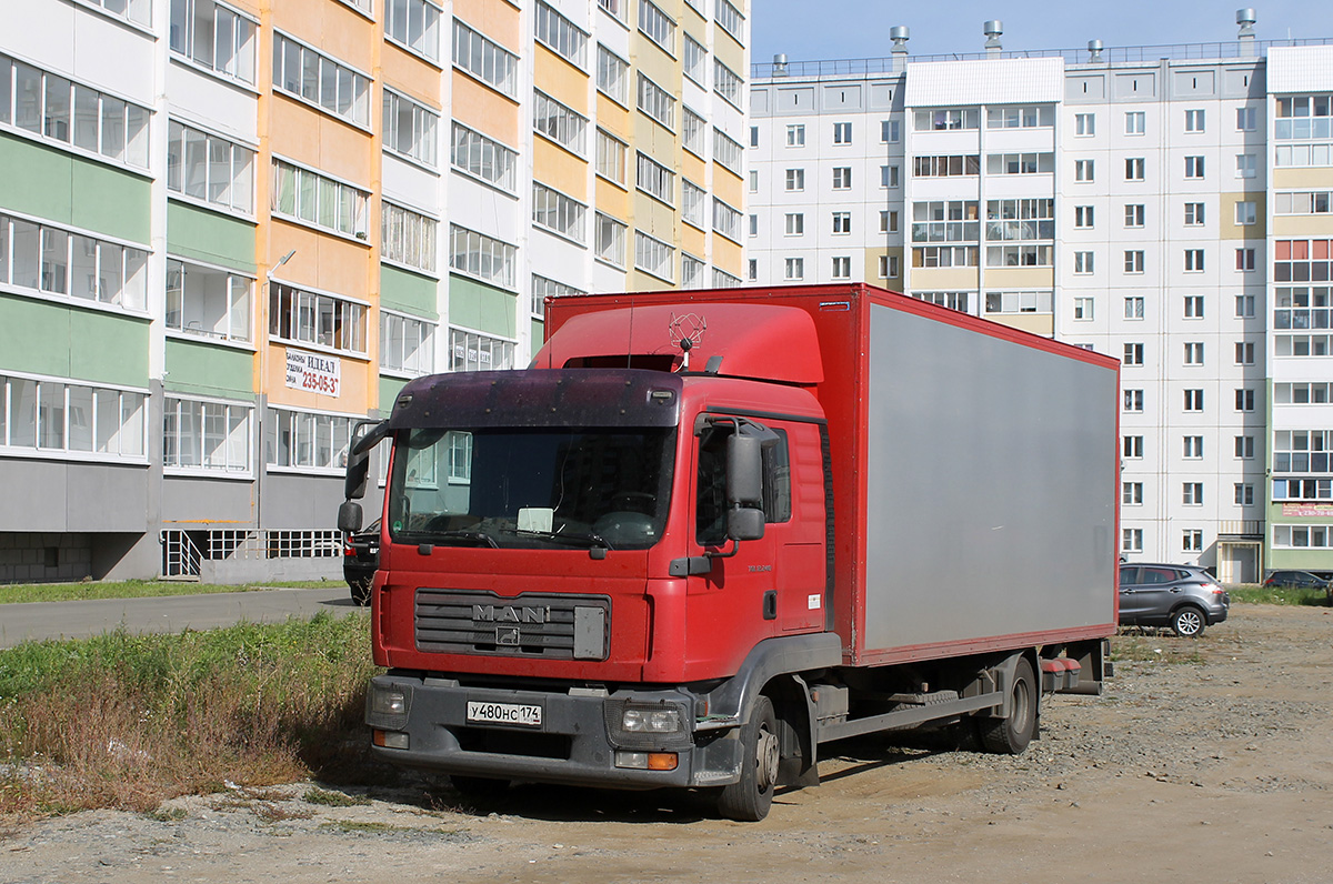Челябинская область, № У 480 НС 174 — MAN TGL 12.240