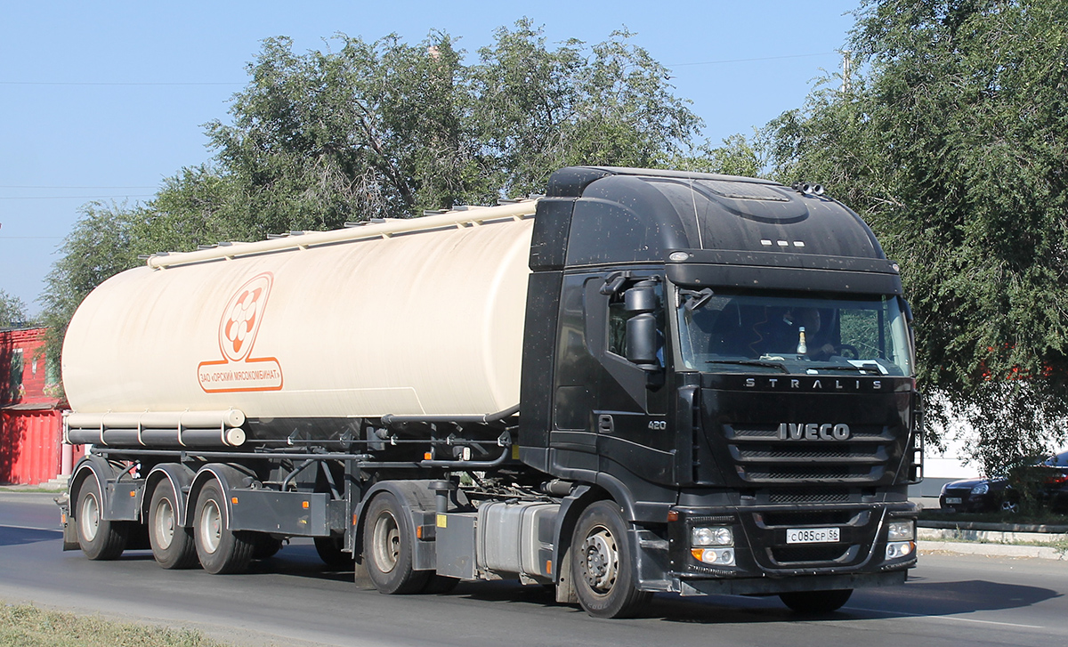 Оренбургская область, № С 085 СР 56 — IVECO Stralis ('2007) 420