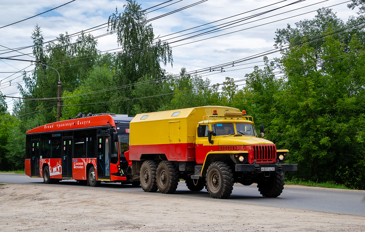 Калужская область, № М 337 УЕ 40 — Урал-43203