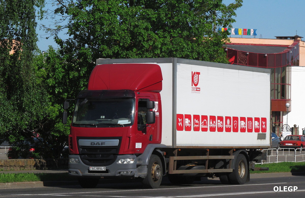 Минская область, № АС 8894-5 — DAF LF Euro6 FA