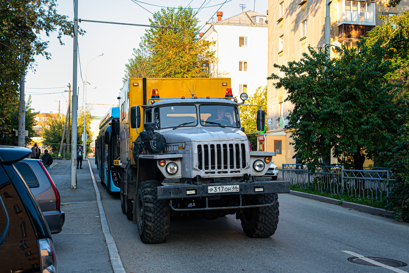 Свердловская область, № Р 317 ОН 66 — Урал-55571-30