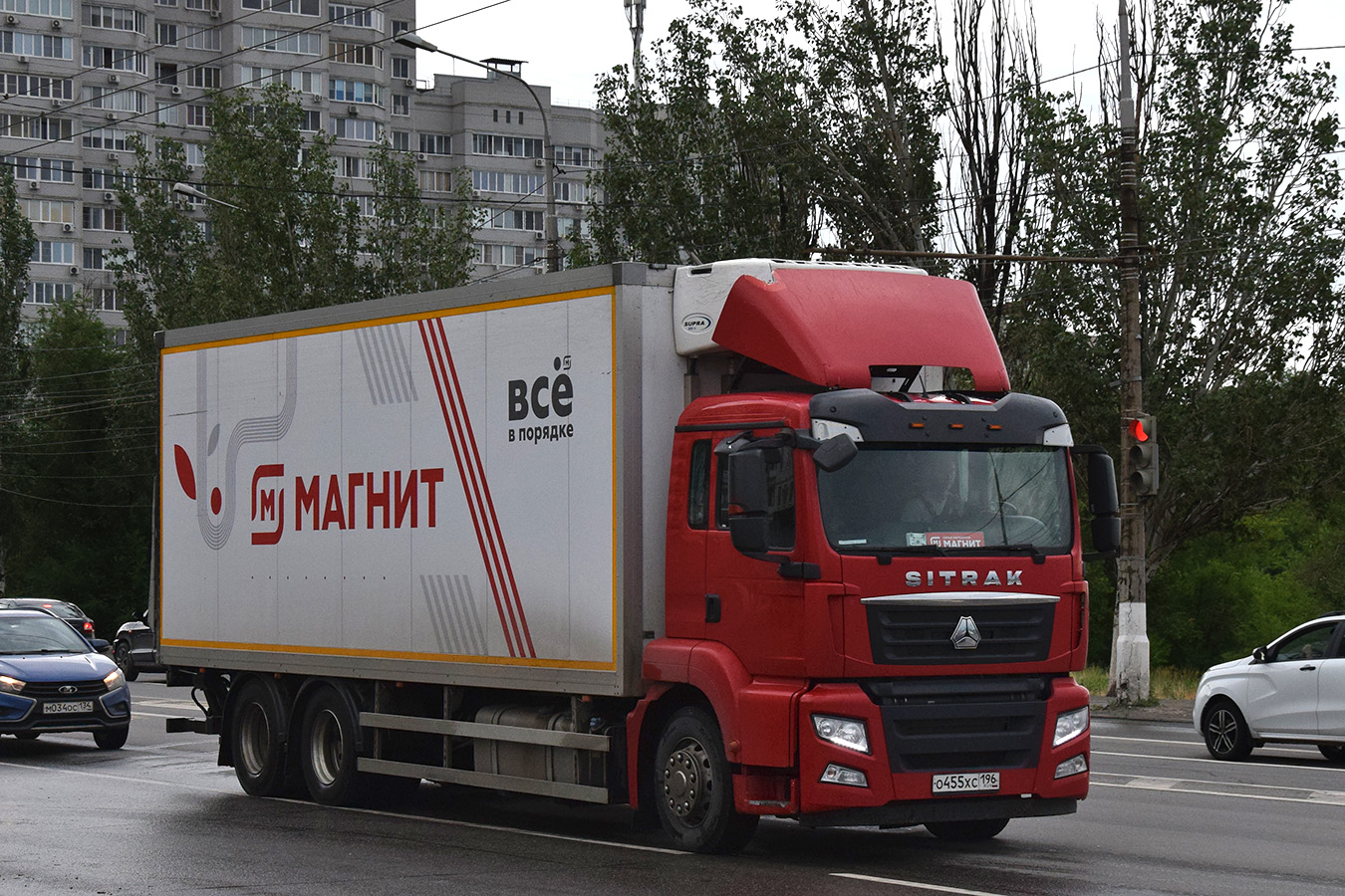 Волгоградская область, № О 455 ХС 196 — Sitrak C7H ZZ1316