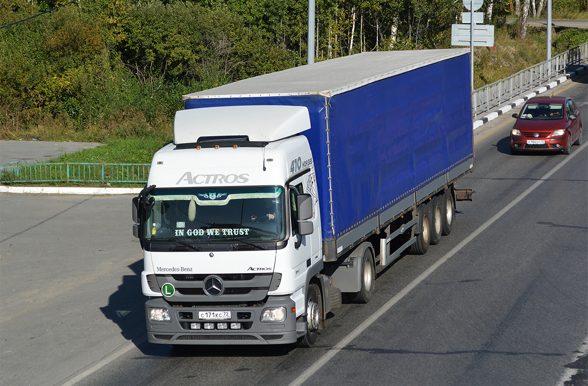 Тюменская область, № С 171 КС 72 — Mercedes-Benz Actros '09 1841 [Z9M]