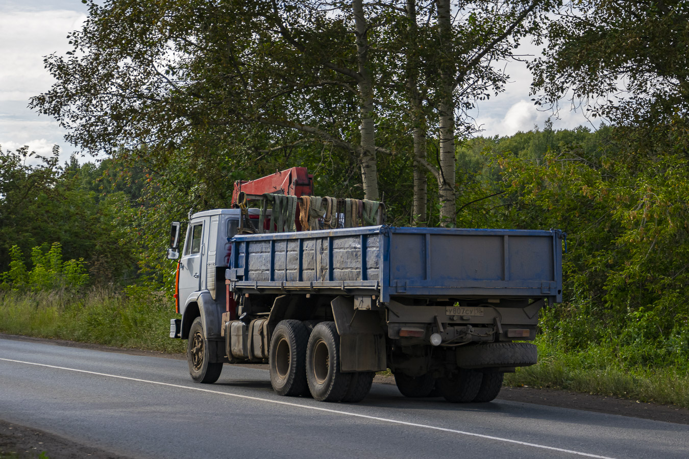 Удмуртия, № У 807 СУ 18 — КамАЗ-5320