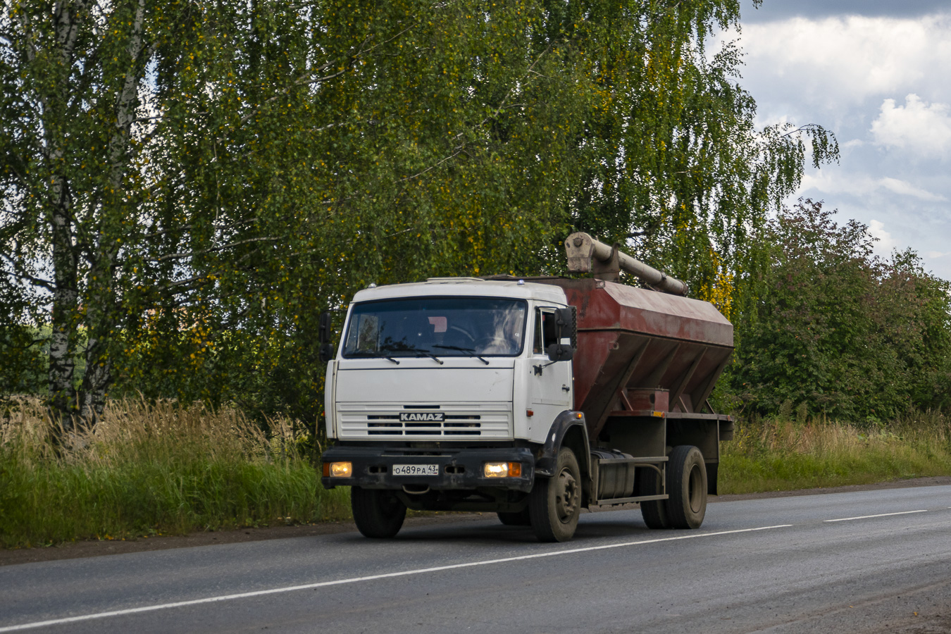 Кировская область, № О 489 РА 43 — КамАЗ-43253-15 [43253R]