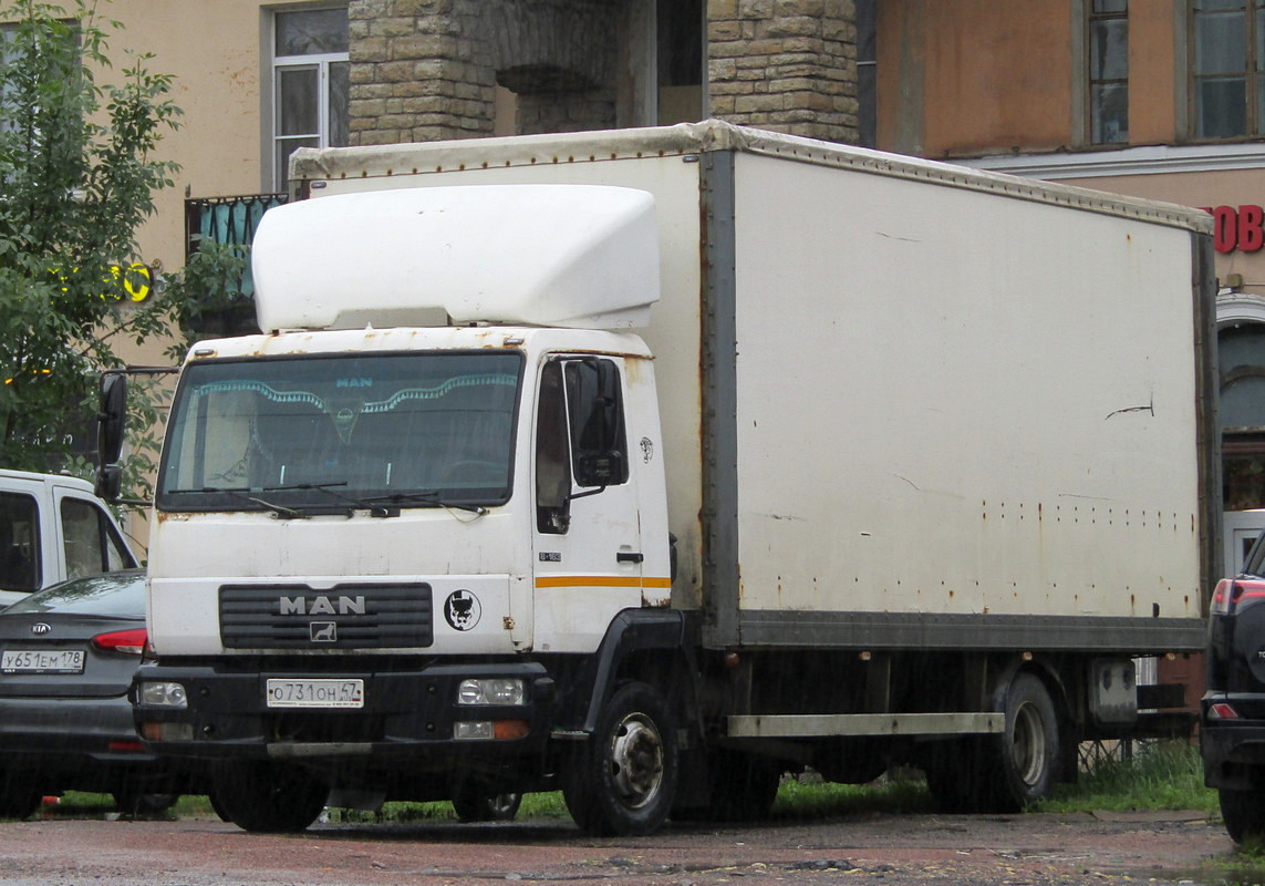 Ленинградская область, № О 731 ОН 47 — MAN L2000 (общая модель)