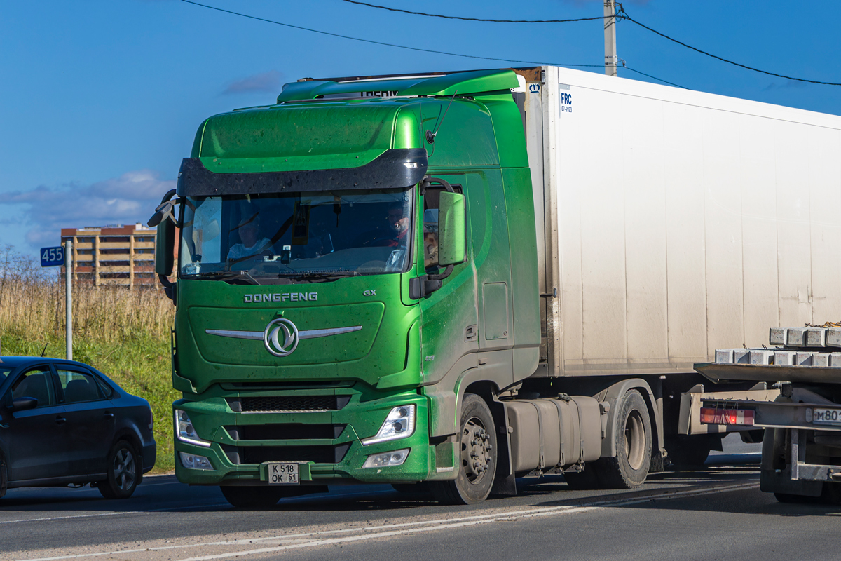 Мурманская область, № К 518 ОК 51 — Dongfeng GX DFH4180