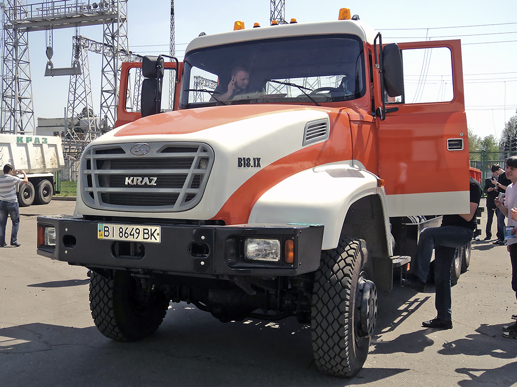Полтавская область, № ВІ 8649 ВК — КрАЗ (общая модель)