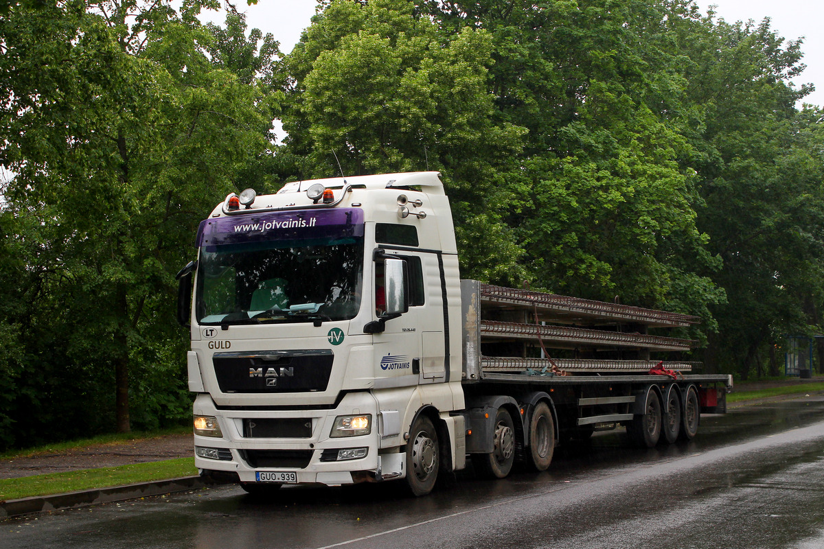 Литва, № GUO 939 — MAN TGX 26.440