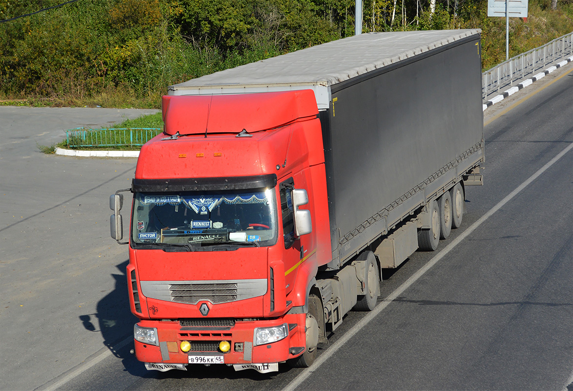 Курганская область, № В 996 КК 45 — Renault Premium ('2006) [X9P]