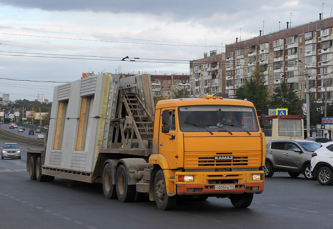 Челябинская область, № Т 005 РВ 174 — КамАЗ-65116-62