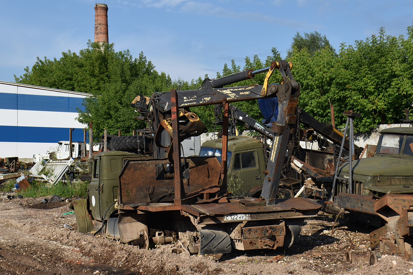 Рязанская область, № С 122 НУ 62 — Урал-4320-02