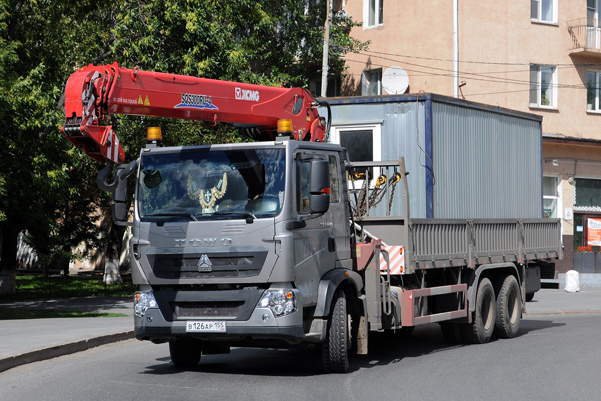 Омская область, № В 126 АР 155 — Howo T5G ZZ5257