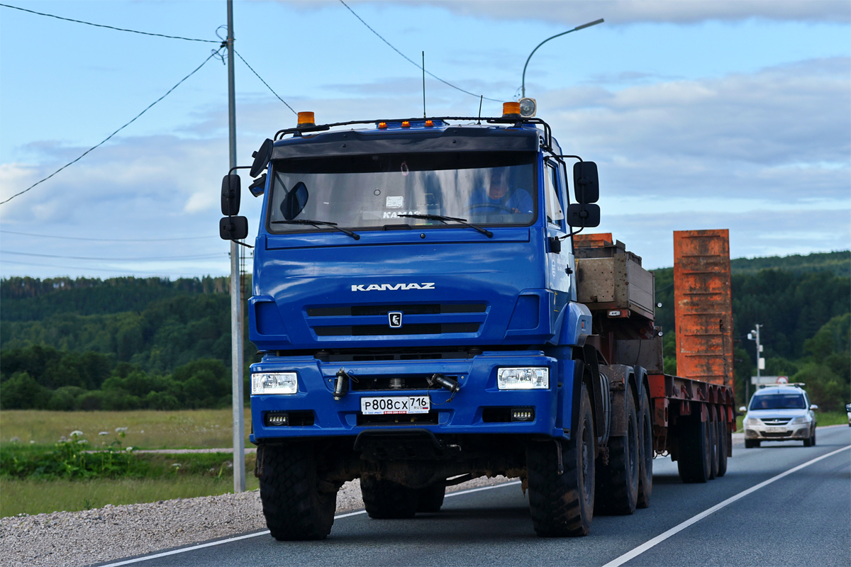 Татарстан, № Р 808 СХ 716 — КамАЗ-65225 (общая модель)