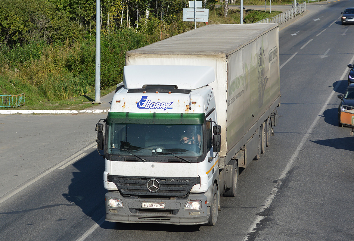 Свердловская область, № Р 358 КО 96 — Mercedes-Benz Actros ('2003) 1841