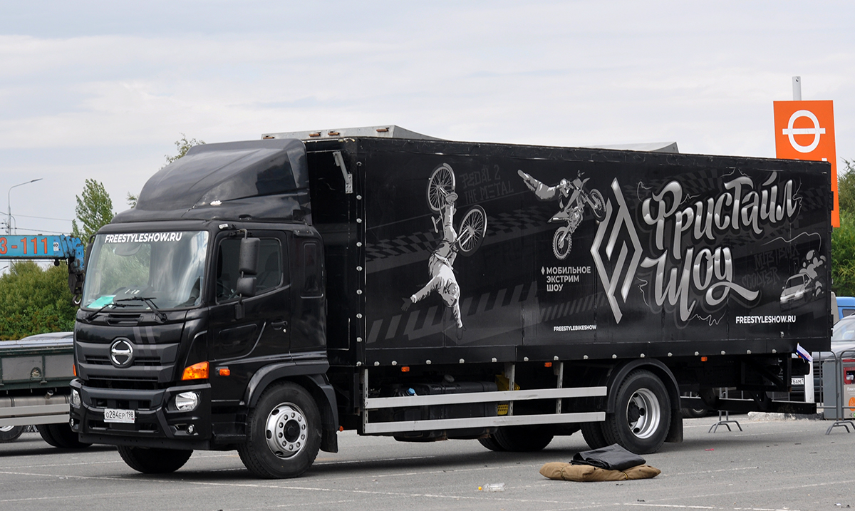 Санкт-Петербург, № О 284 ЕР 198 — Hino 500