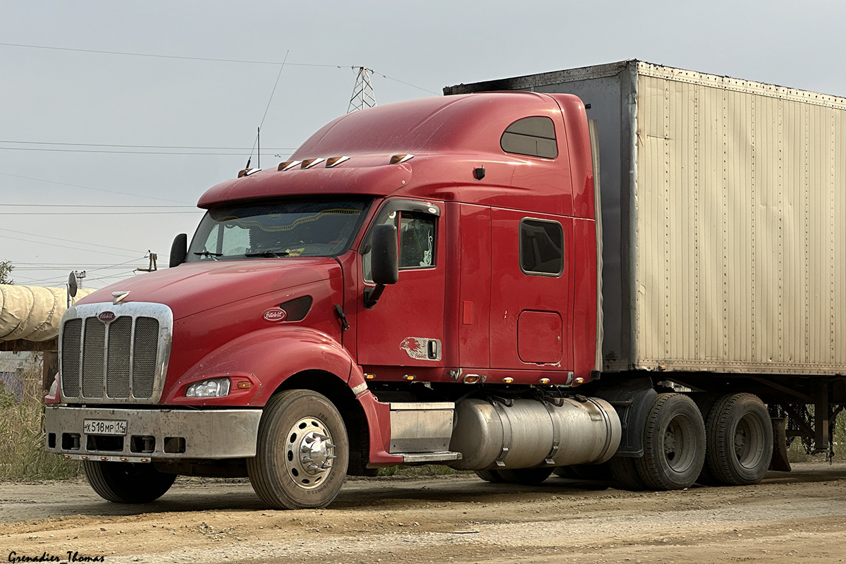 Саха (Якутия), № Х 518 МР 14 — Peterbilt 387