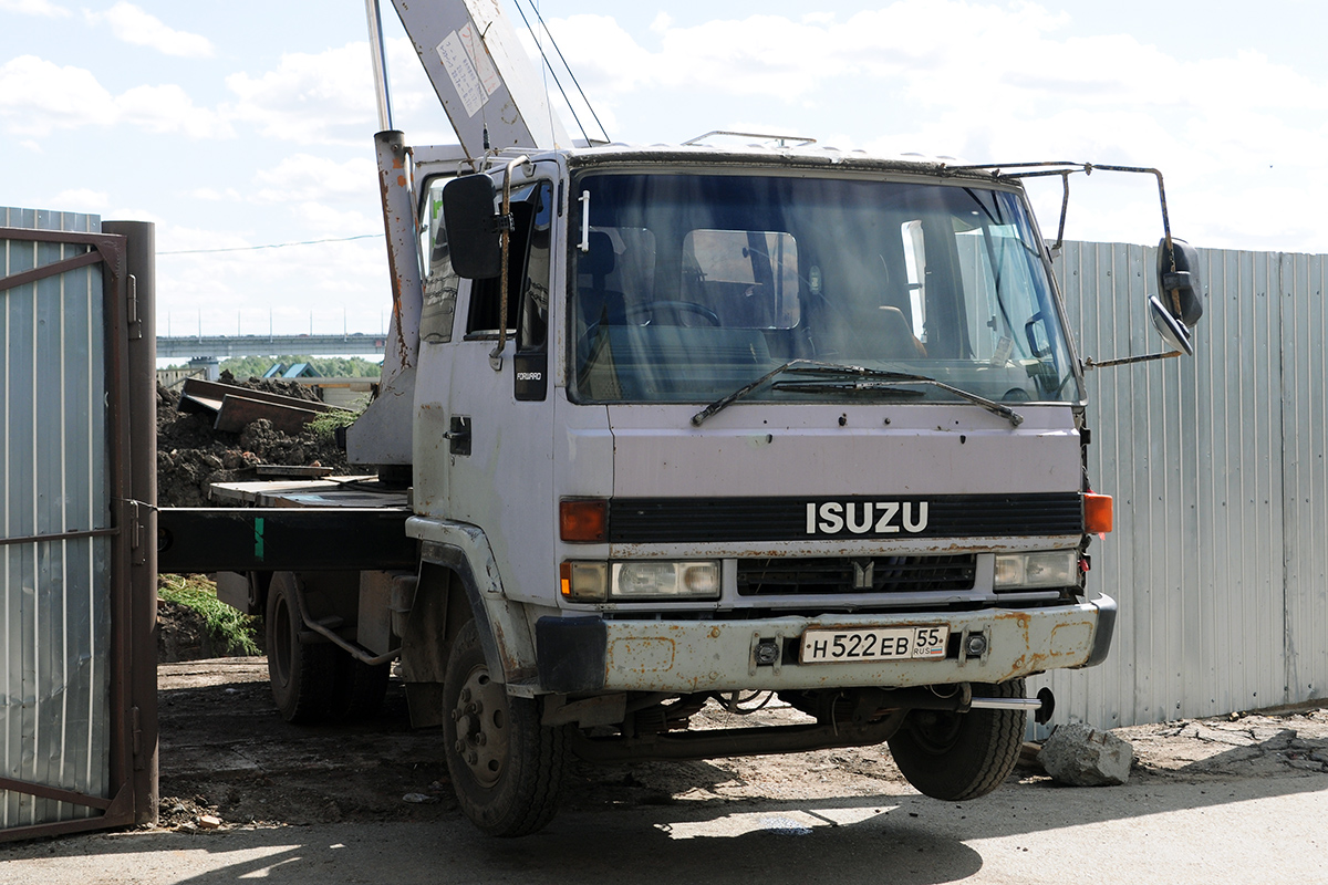 Омская область, № Н 522 ЕВ 55 — Isuzu Forward (общая модель)
