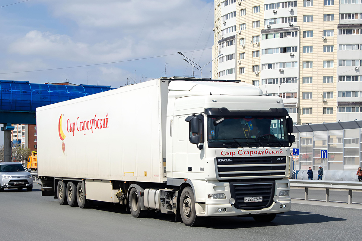 Брянская область, № М 227 УО 32 — DAF XF105 FT