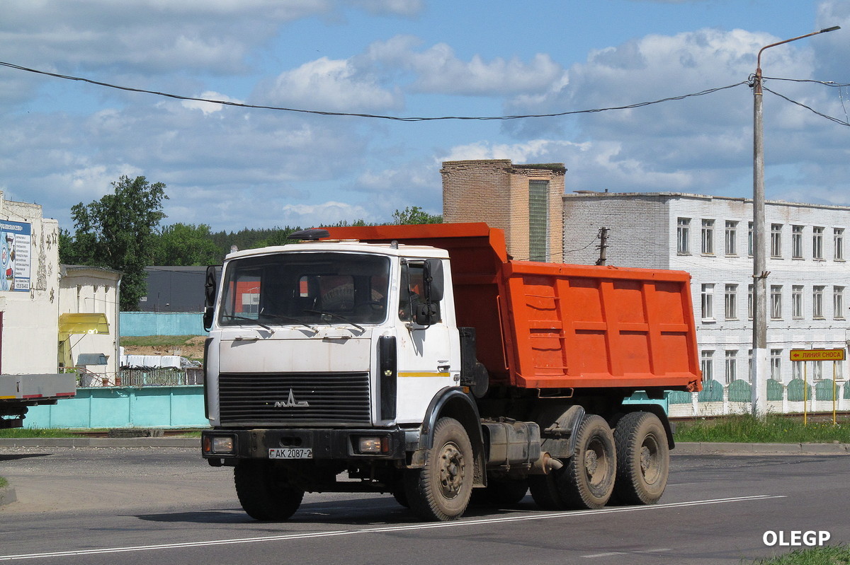 Витебская область, № АК 2087-2 — МАЗ-5516 (общая модель)
