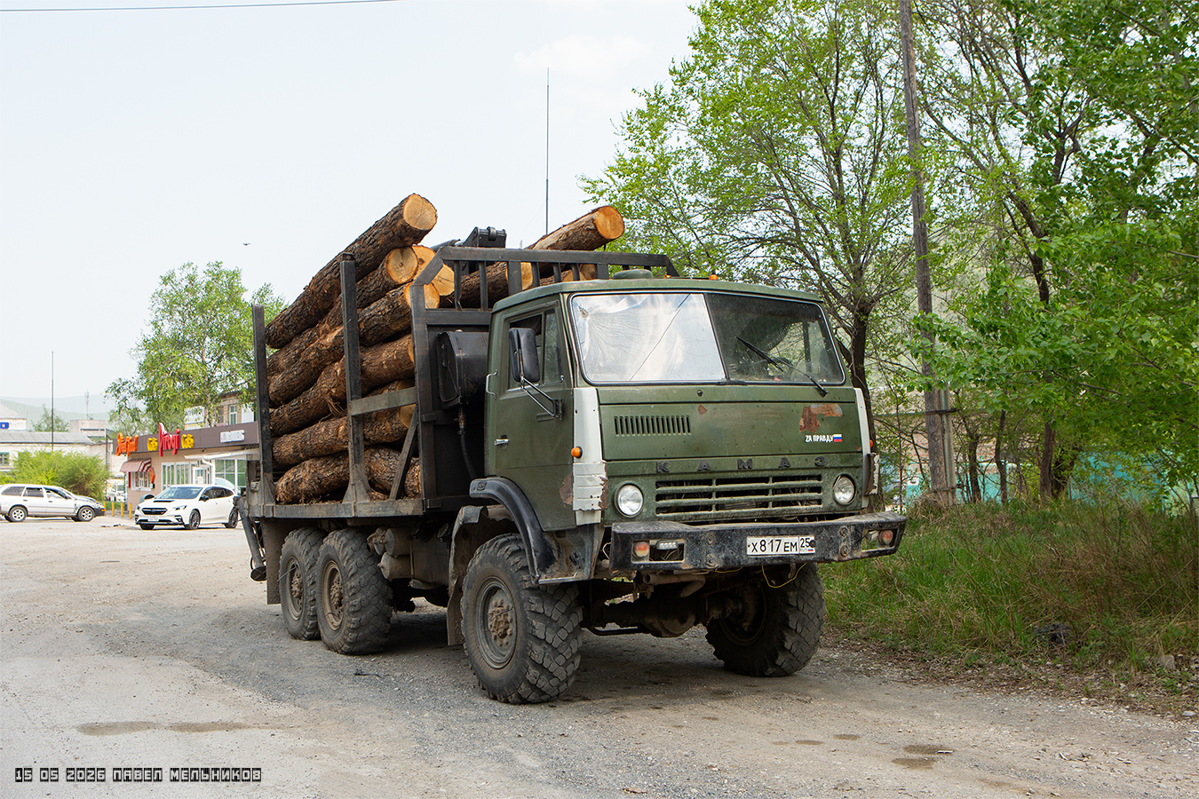 Приморский край, № Х 817 ЕМ 25 — КамАЗ-4310