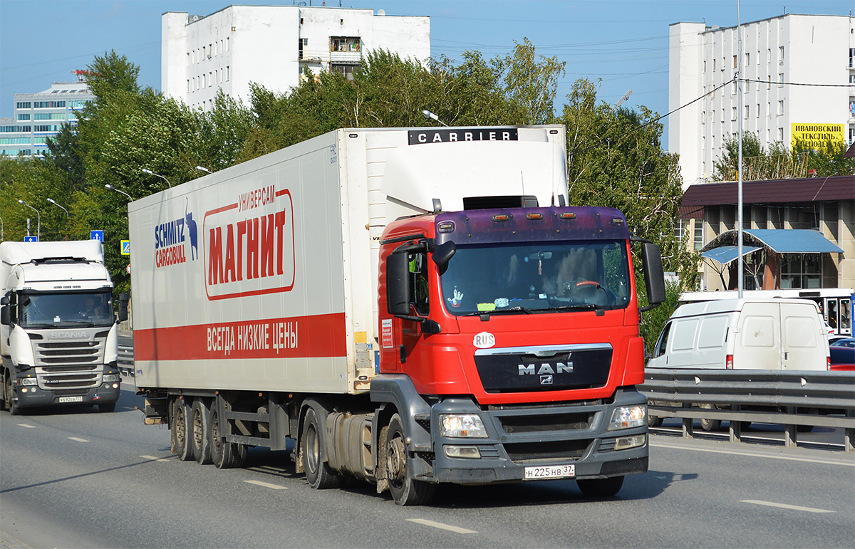 Тюменская область, № Н 225 НВ 37 — MAN TGS 18.360