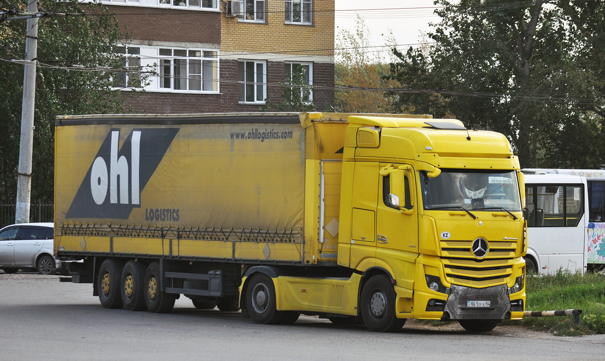 Павлодарская область, № 161 OFA 14 — Mercedes-Benz Actros ('2011) 1851