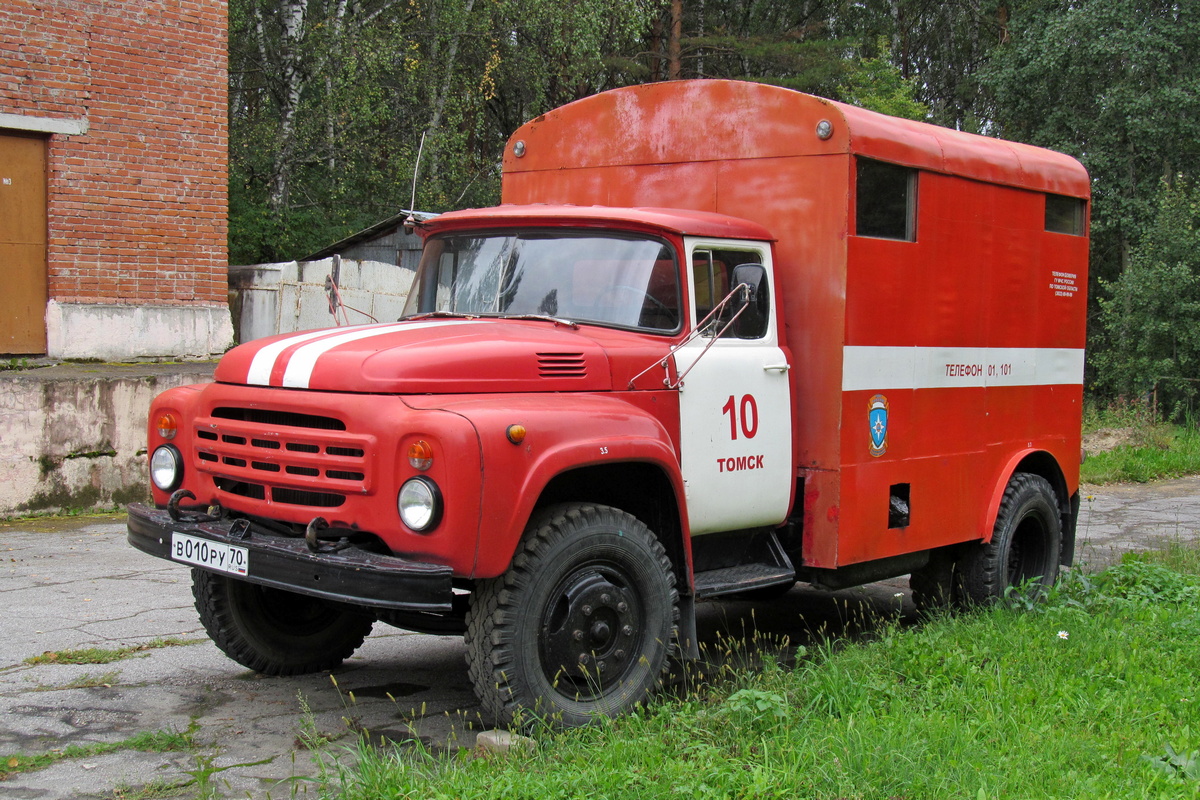 Томская область, № В 010 РУ 70 — ЗИЛ-130 (общая модель)