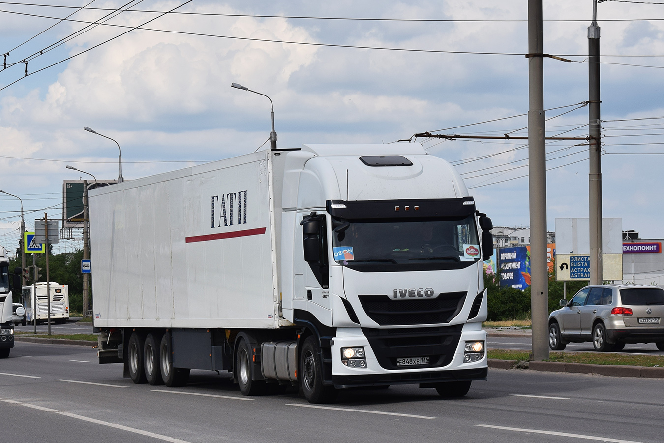 Волгоградская область, № Е 848 ХВ 134 — IVECO Stralis ('2012)
