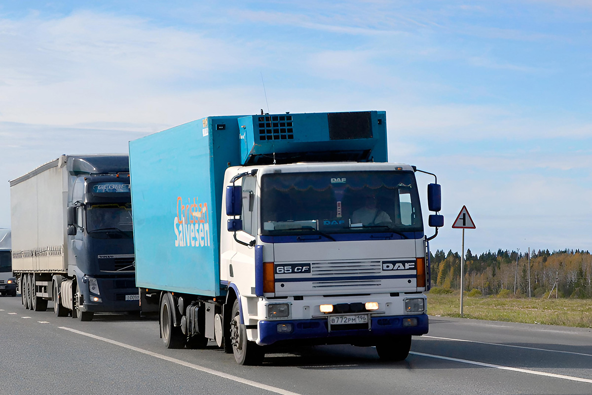 Свердловская область, № В 772 РМ 196 — DAF CF65 FA