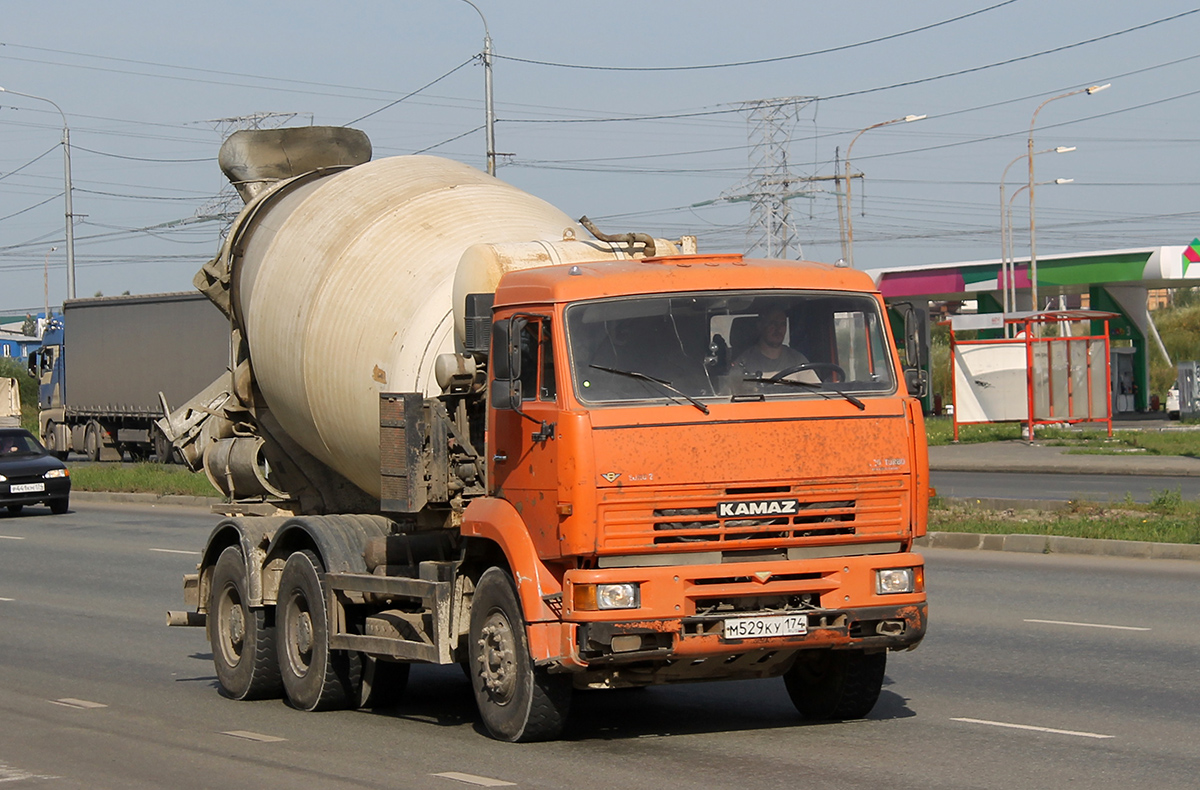 Челябинская область, № М 529 КУ 174 — КамАЗ-6520 [652000]