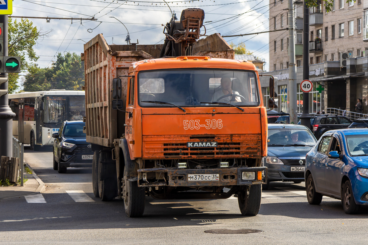 Вологодская область, № М 370 СС 35 — КамАЗ-53229-15 [53229R]