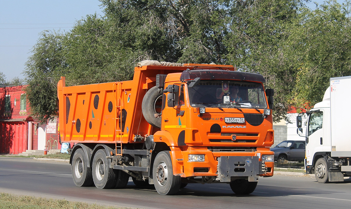 Оренбургская область, № Х 855 ВУ 56 — КамАЗ-6520-43