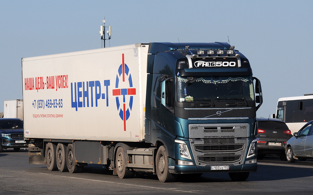 Нижегородская область, № У 103 ХЕ 152 — Volvo ('2012) FH.500