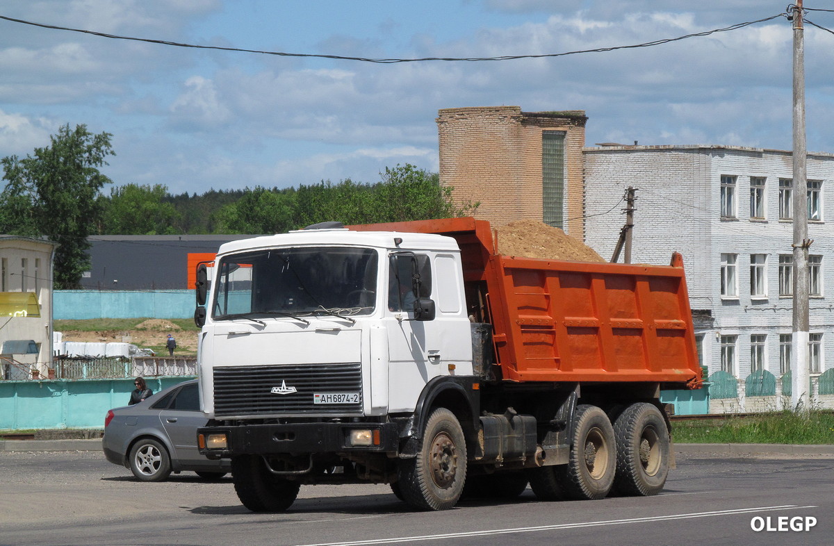 Витебская область, № АН 6874-2 — МАЗ-5516 (общая модель)