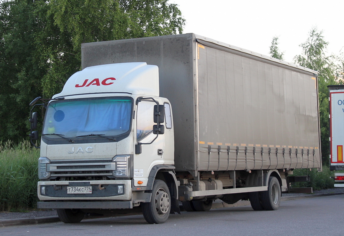 Челябинская область, № Т 734 КС 774 — JAC (общая модель)