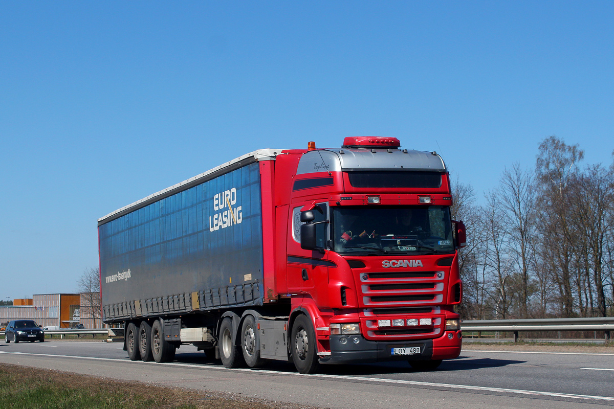 Литва, № LOY 480 — Scania ('2004) R480