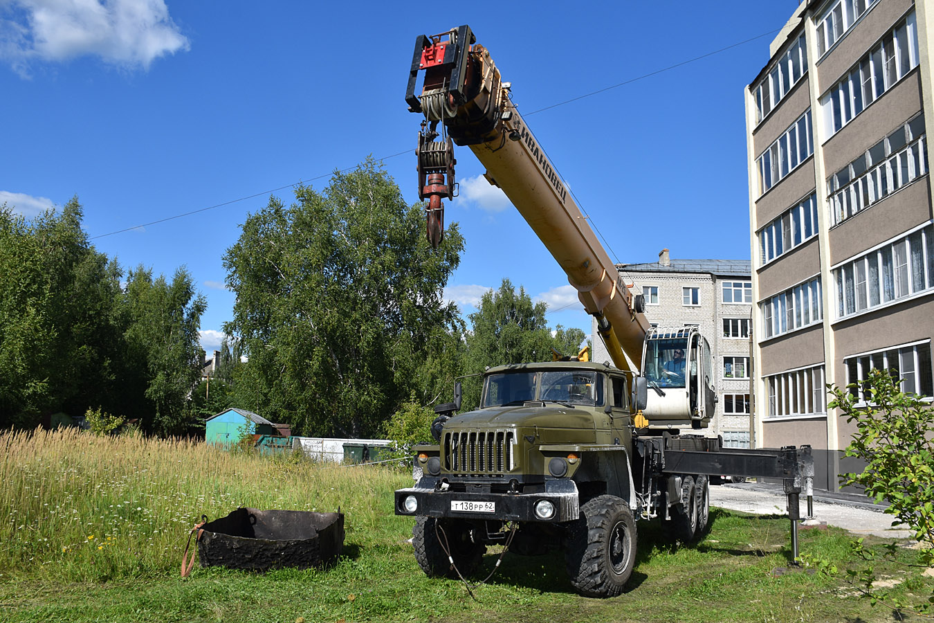 Рязанская область, № Т 138 РР 62 — Урал-4320-40