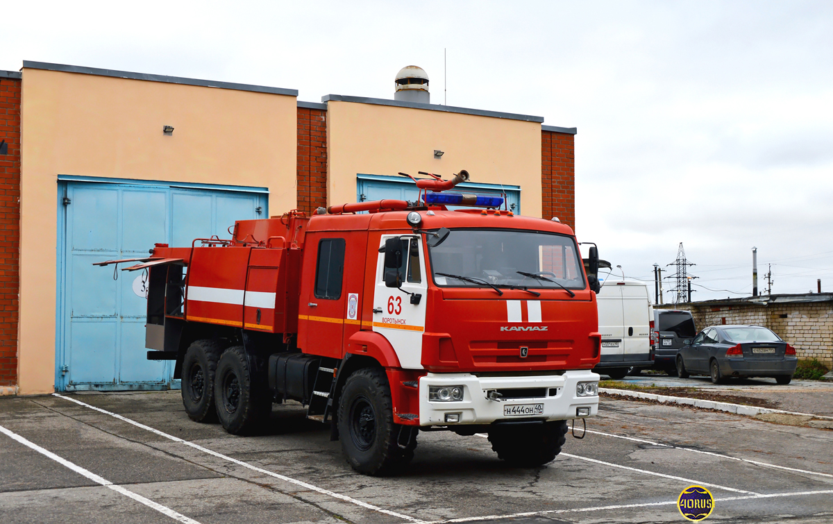 Калужская область, № Н 444 ОН 40 — КамАЗ-43118-46