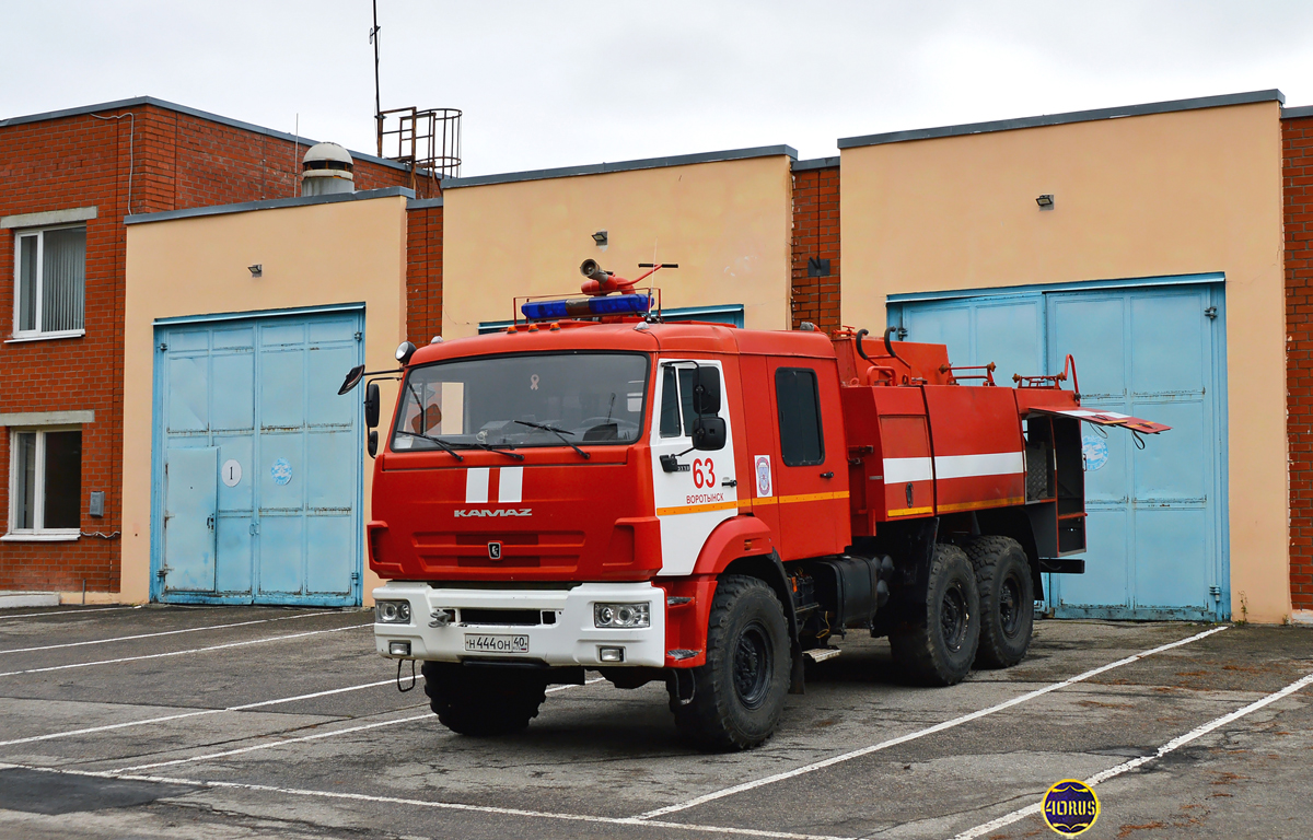 Калужская область, № Н 444 ОН 40 — КамАЗ-43118-46