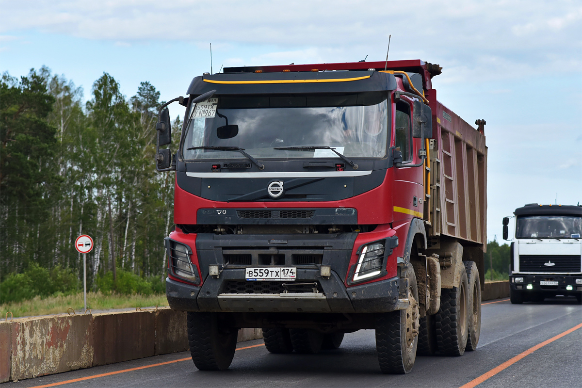 Челябинская область, № В 559 ТХ 174 — Volvo ('2013) FMX.420