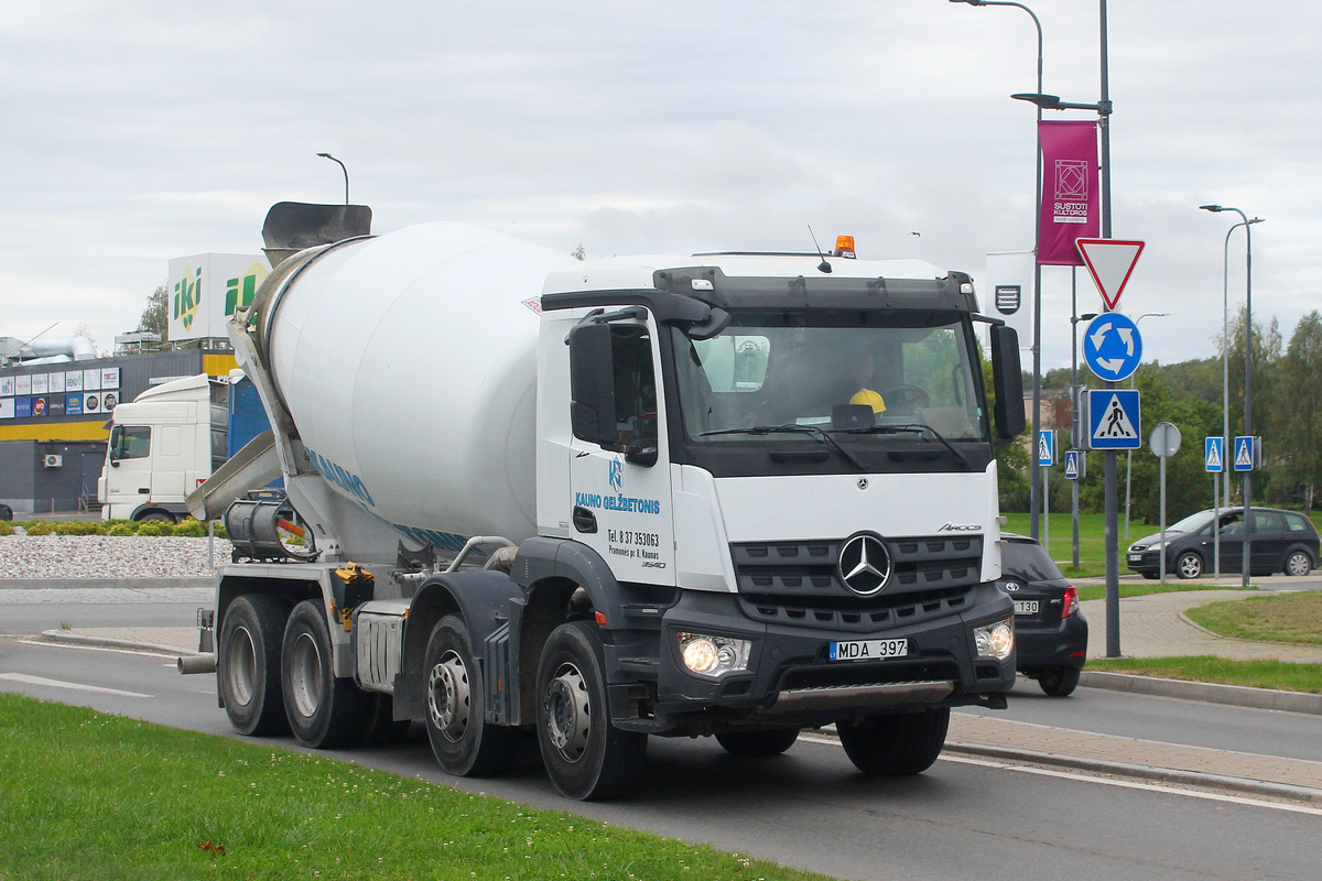 Литва, № MDA 397 — Mercedes-Benz Arocs (общ.м)
