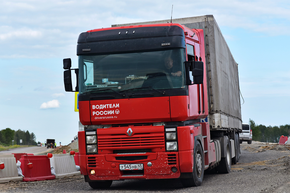 Курганская область, № У 545 НВ 45 — Renault Magnum AE ('1990)