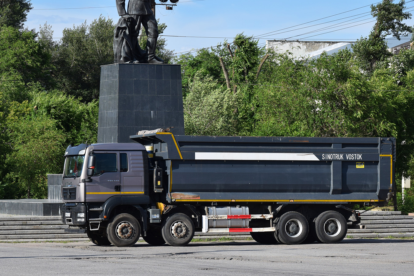 Волгоградская область, № Н 940 СЕ 134 — Howo T5G