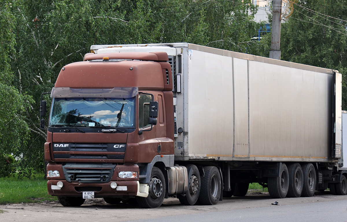 Самарская область, № К 893 ВЕ 763 — DAF CF85 FTG