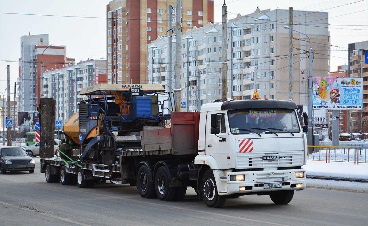 Костанайская область, № 540 AL 10 — КамАЗ-65116 (общая модель)