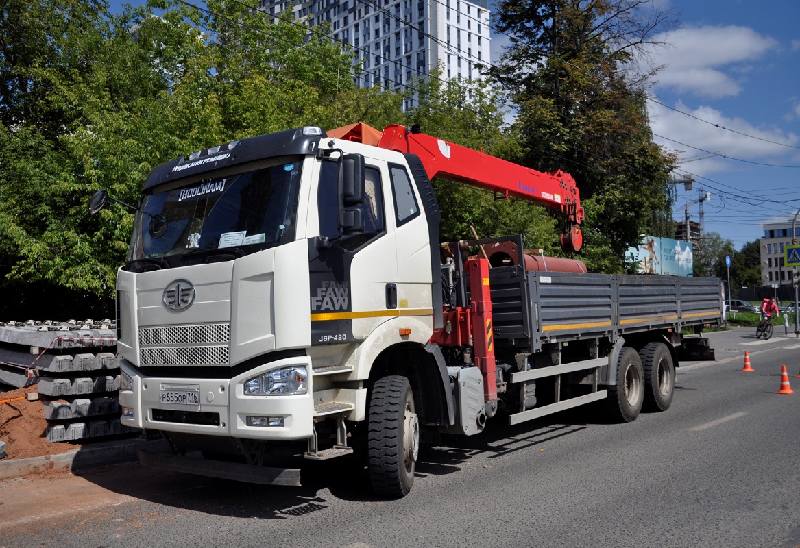 Татарстан, № Р 685 ОР 716 — FAW J6 CA3250