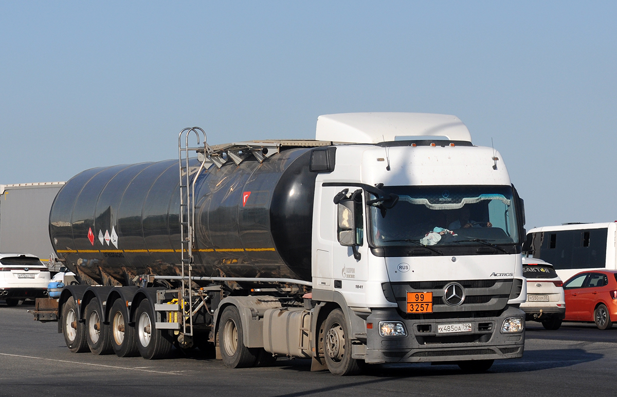 Москва, № Х 485 ОА 799 — Mercedes-Benz Actros '09 1841 [Z9M]