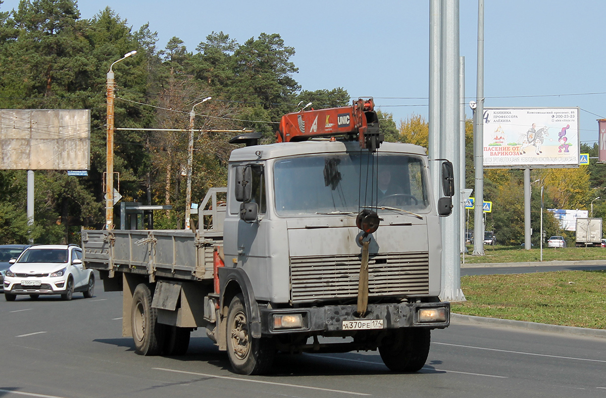 Челябинская область, № А 370 РЕ 174 — МАЗ-53366