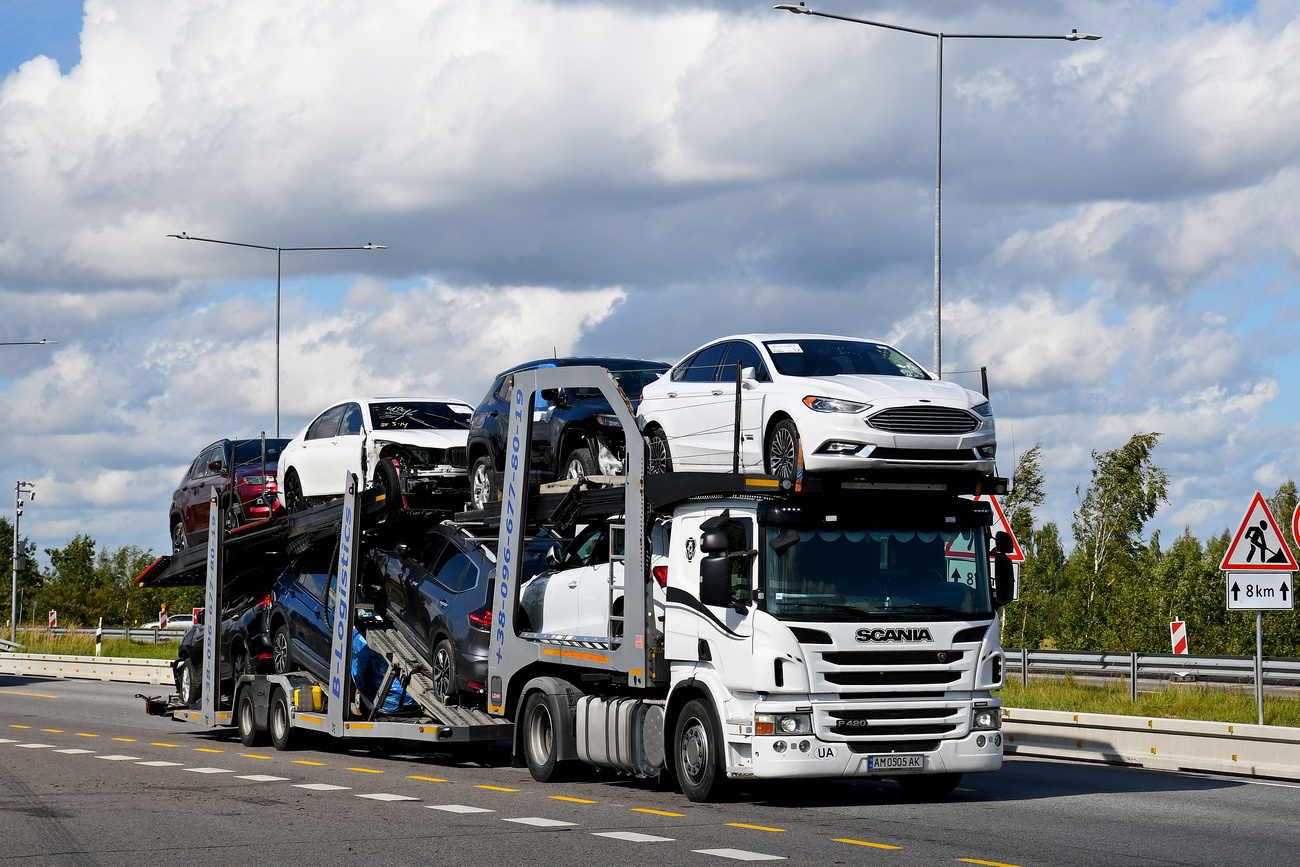 Житомирская область, № АМ 0505 АК — Scania ('2011) P420